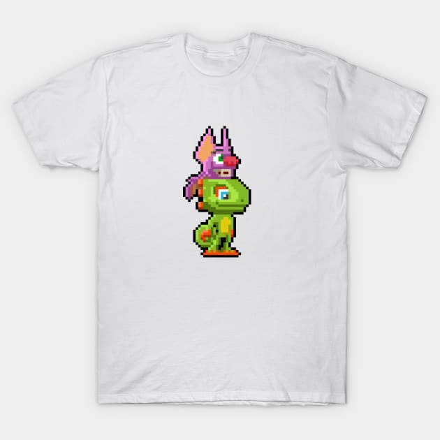 Pixel Pals Y&L T-Shirt by Treefrog Graphics